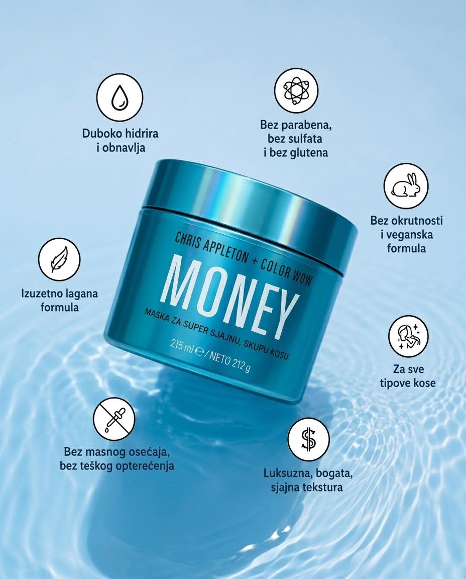Color Wow Money Glossing Maska za kosu Color Wow Money Glossing Maska za kosu